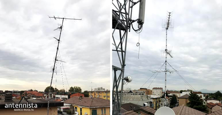 Impianto TV Milano Danneggiato da un Forte Temporale