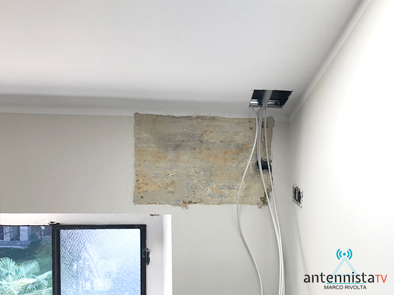 Antenna Centralizzata Sostituita In Una Palazzina A Milano 07