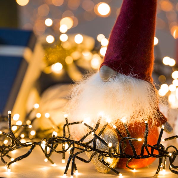 Antennista TV Milano e gli Impegni di Fine Anno: Gnomo e luci a corda di natale