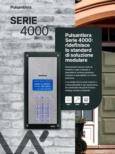 Citofono senza fili: sim impianto
