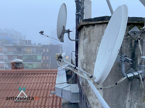Decoder tv dvb t2 Milano: impianto satellitare