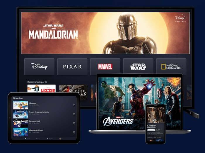 Disney debutta in Italia - Catalogo