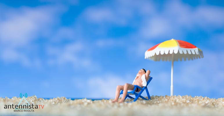 Antennista Milano Pronto ad Abbracciare le Ferie Estive