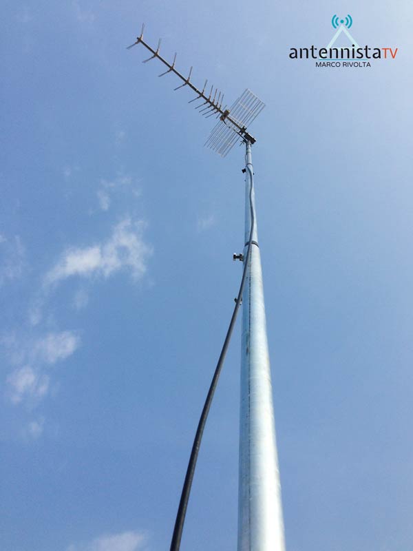 Vecchio impianto satellitare
