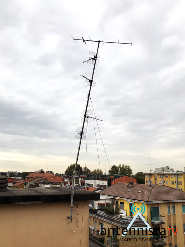 Impianto Tv Milano Danneggiato Da Un Forte Temporale 04