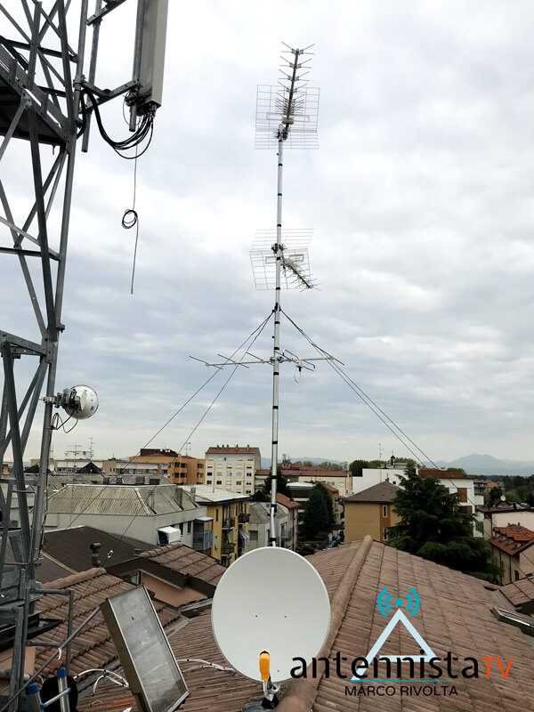 Impianto Tv Milano Danneggiato Da Un Forte Temporale 05