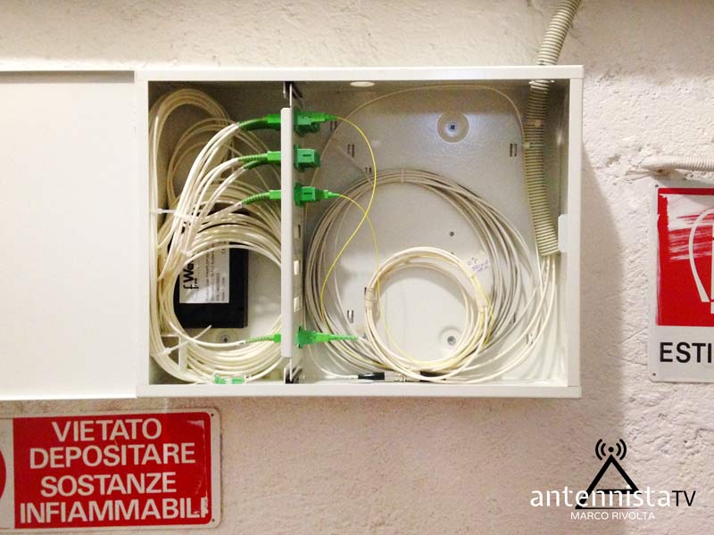 Impianto Tv Satellitare Centralizzato Tecnologia In Fibra Ottica Condominio San Donato 03