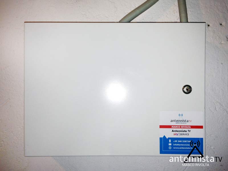 Impianto Tv Satellitare Centralizzato Tecnologia In Fibra Ottica Condominio San Donato 06