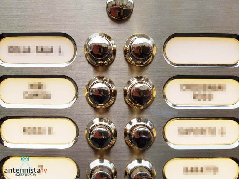 Impianto Videocitofonico Installato In Una Residenza Storica 04
