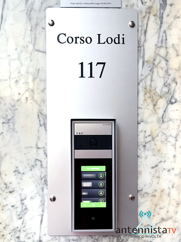 Impianto Videocitofono Milano