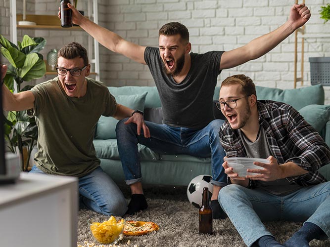 Migliorare ricezione antenna tv: partita calcio