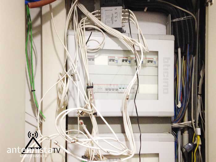 Nuovo Impianto Tv Satellitare Albergo Antica Locanda Dei Mercanti Milano 06