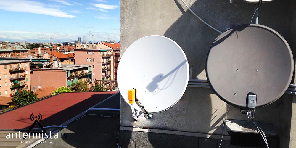 Nuovo impianto TV satellitare centralizzato a Milano