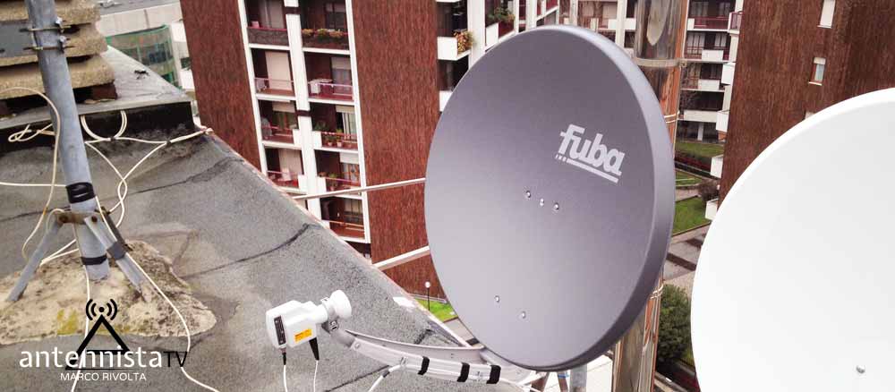 Nuovo impianto TV satellitare con tecnologia in Fibra Ottica