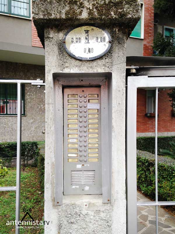 Nuovo Impianto Videocitofonia Condominio Sesto San Giovanni Milano 01