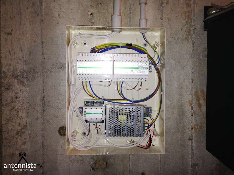 Nuovo Impianto Videocitofonico Condominio Cologno Monzese 09