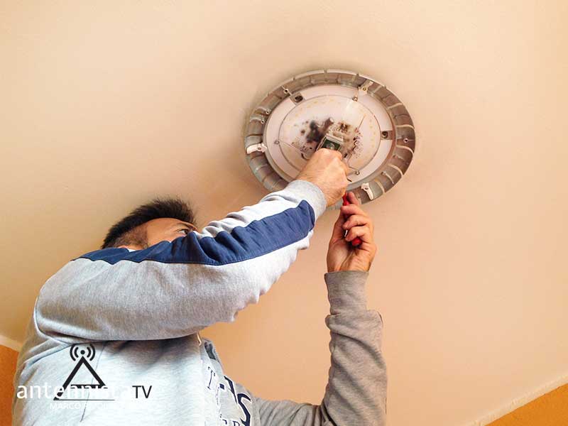 Plafoniere Da Condominio : Installazione plafoniere intelligenti condominio di cologno