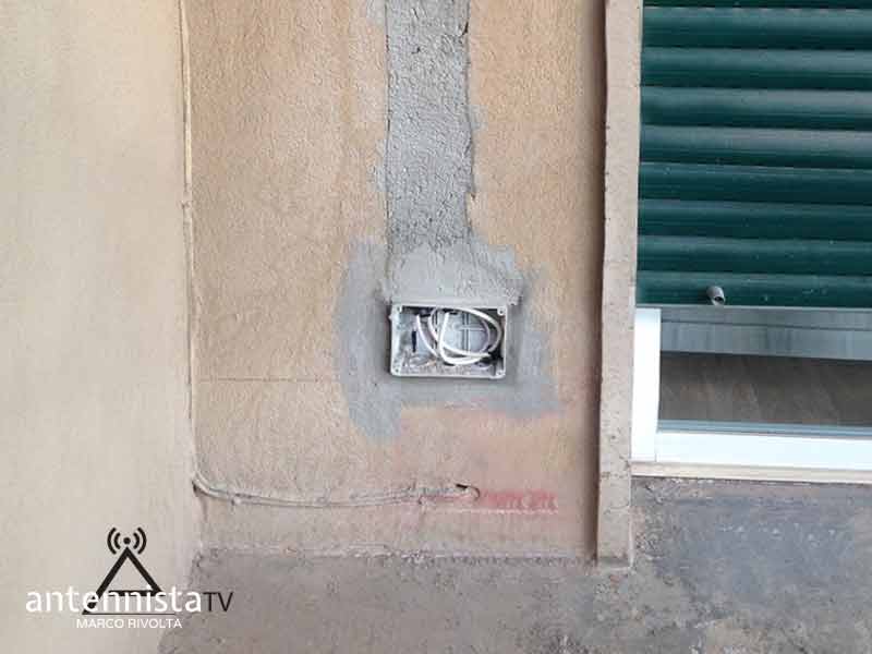 Rimozioni Cavi Esterni Facciata Ristrutturazione Cantiere Milano 3