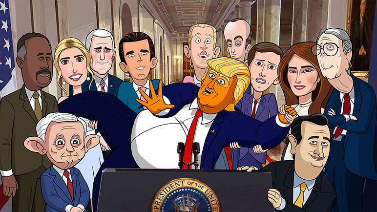 Serie TV più Odiate dal Grande Pubblico - Our cartoon president Serie TV più Odiate dal Grande Pubblico - Our cartoon president
