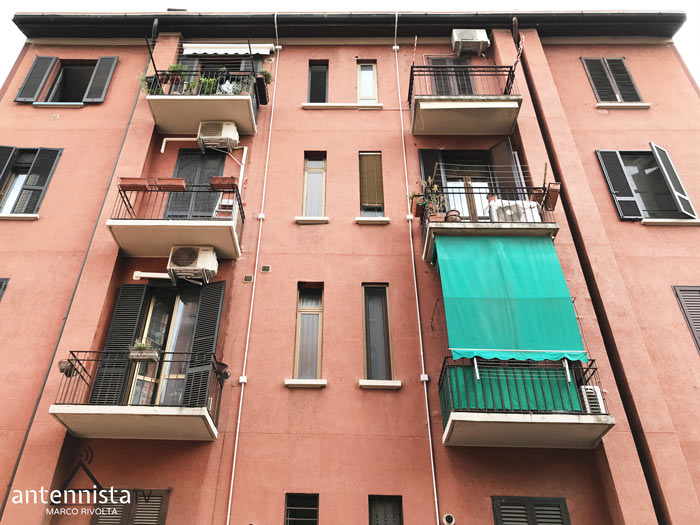 Servizio Canalizzazione Cavi Antenna Tv Condominio 05