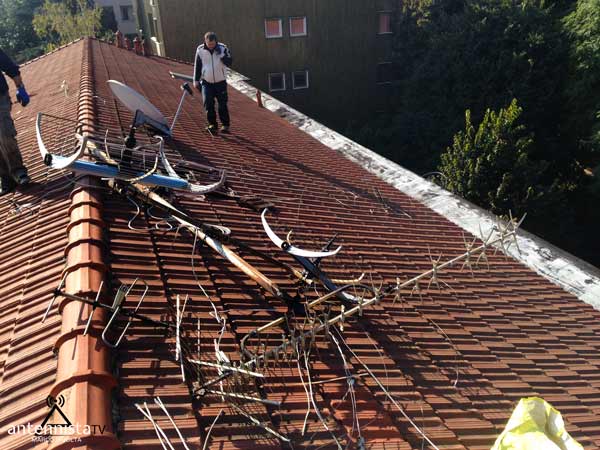 Sostituzione Antenna Tv Condominio Milano 02
