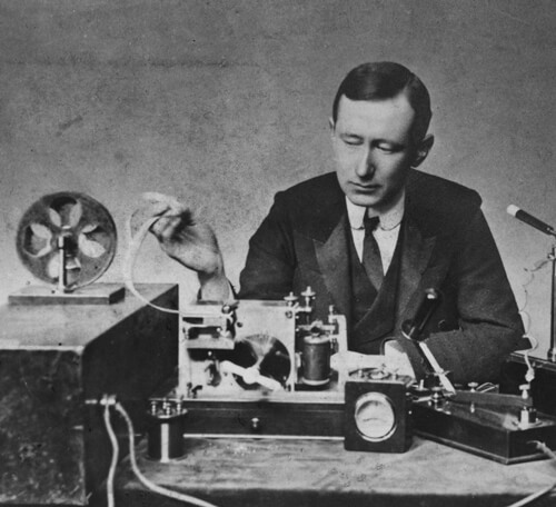 Storia della Televisione: Guglielmo Marconi e la radio