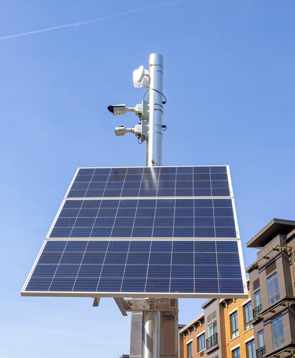 Telecamere per Videosorveglianza Milano - Telecamere di sicurezza con pannello solare