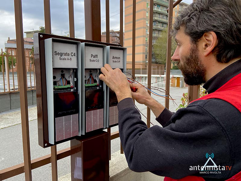Videocitofono Condominio Milano: citofono 1