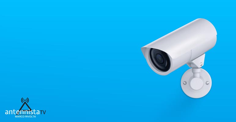 Videosorveglianza per Negozi Milano: Telecamera spia video di sicurezza di sicurezza bianca