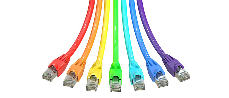 Cablaggio cavi Ethernet